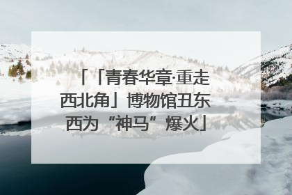 「青春华章·重走西北角」博物馆丑东西为“神马”爆火