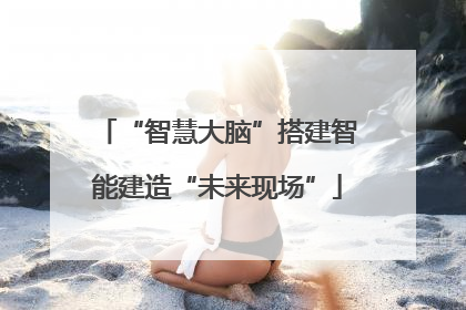 “智慧大脑”搭建智能建造“未来现场”