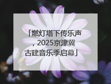 燃灯塔下传乐声，2025京津冀古建音乐季启幕