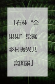 石林“金果果”绘就乡村振兴共富图景