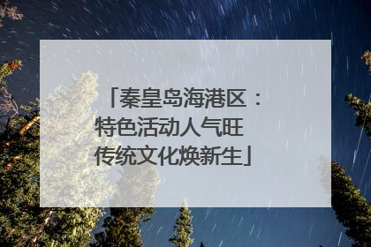 秦皇岛海港区：特色活动人气旺 传统文化焕新生