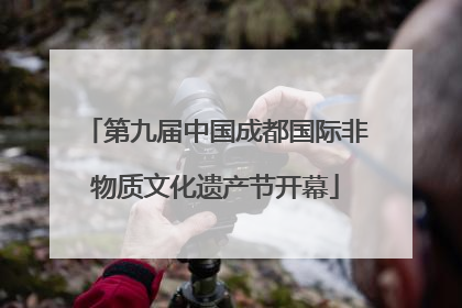 第九届中国成都国际非物质文化遗产节开幕