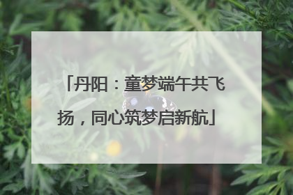 丹阳：童梦端午共飞扬，同心筑梦启新航