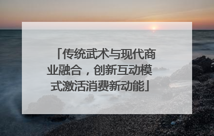 传统武术与现代商业融合，创新互动模式激活消费新动能
