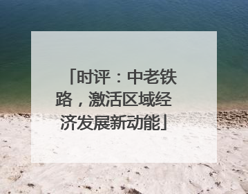 时评：中老铁路，激活区域经济发展新动能