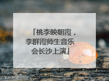 桃李映朝霞，李群霞师生音乐会长沙上演