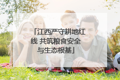 江西严守耕地红线 共筑粮食安全与生态根基