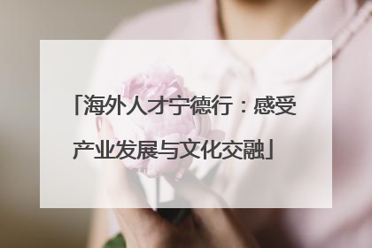 海外人才宁德行：感受产业发展与文化交融