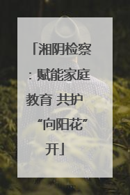 湘阴检察：赋能家庭教育 共护“向阳花”开