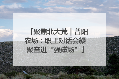 聚焦北大荒｜普阳农场：职工对话会凝聚奋进“强磁场”