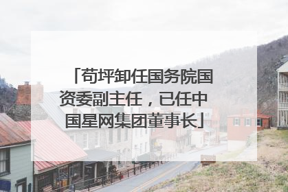 苟坪卸任国务院国资委副主任，已任中国星网集团董事长