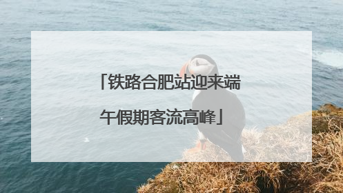 铁路合肥站迎来端午假期客流高峰
