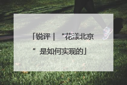 锐评｜“花漾北京”是如何实现的