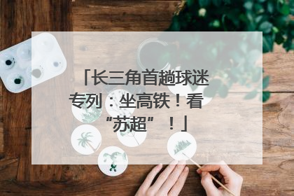 长三角首趟球迷专列：坐高铁！看“苏超”！