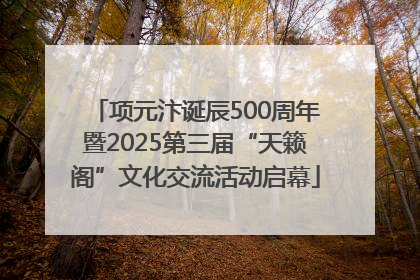 项元汴诞辰500周年暨2025第三届“天籁阁”文化交流活动启幕
