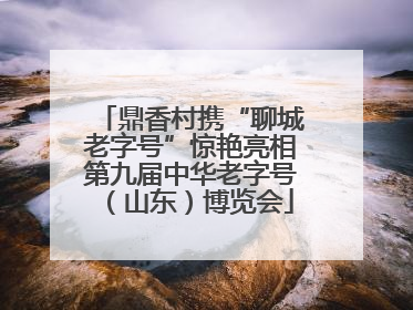 鼎香村携“聊城老字号”惊艳亮相第九届中华老字号（山东）博览会