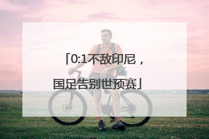 0:1不敌印尼，国足告别世预赛